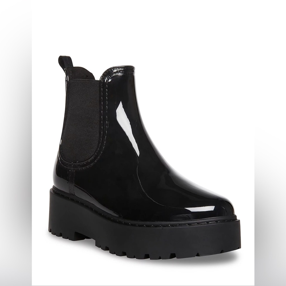 Steve Madden Black Winter & Rain Boots